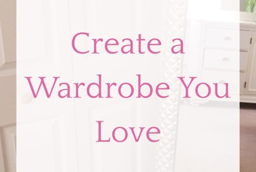 Create a Wardrobe You Love - closet organization tips | www.withgraceandbeauty.com