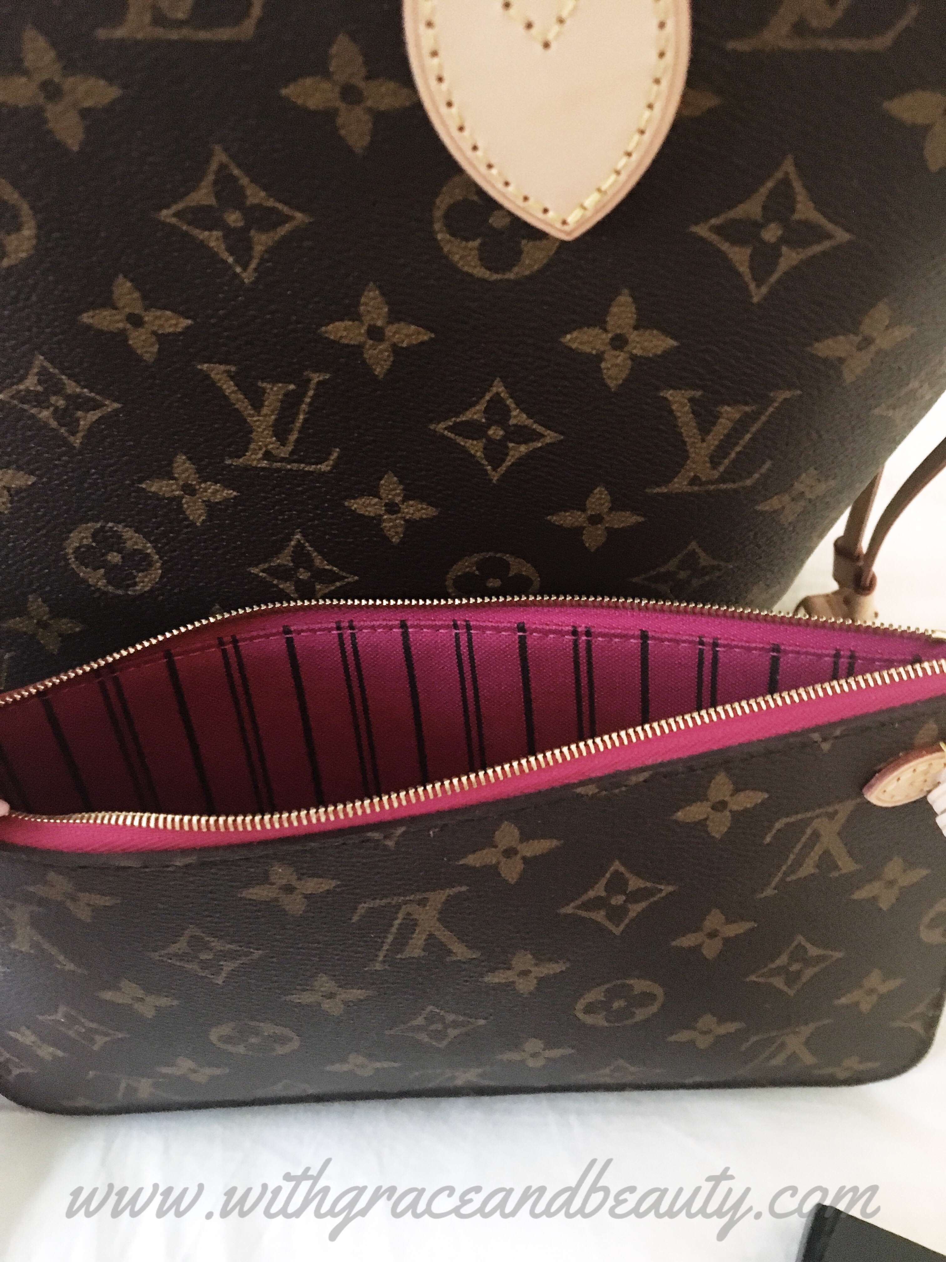 With Grace and Beauty - Louis Vuitton Neverfull Unboxing - With